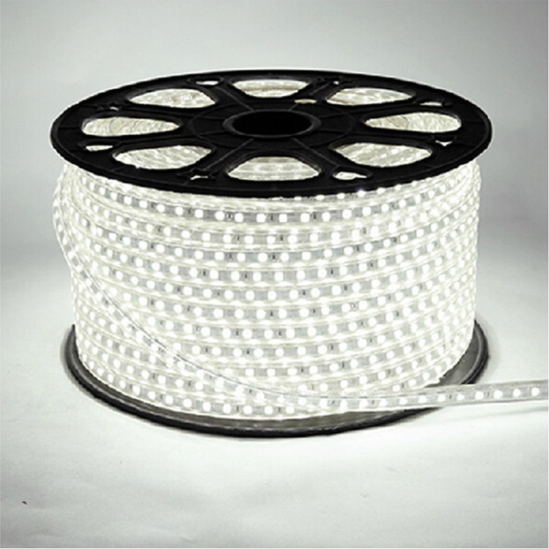 LED SHIRIT 220V 2835 120D 8mm IP65  6500K