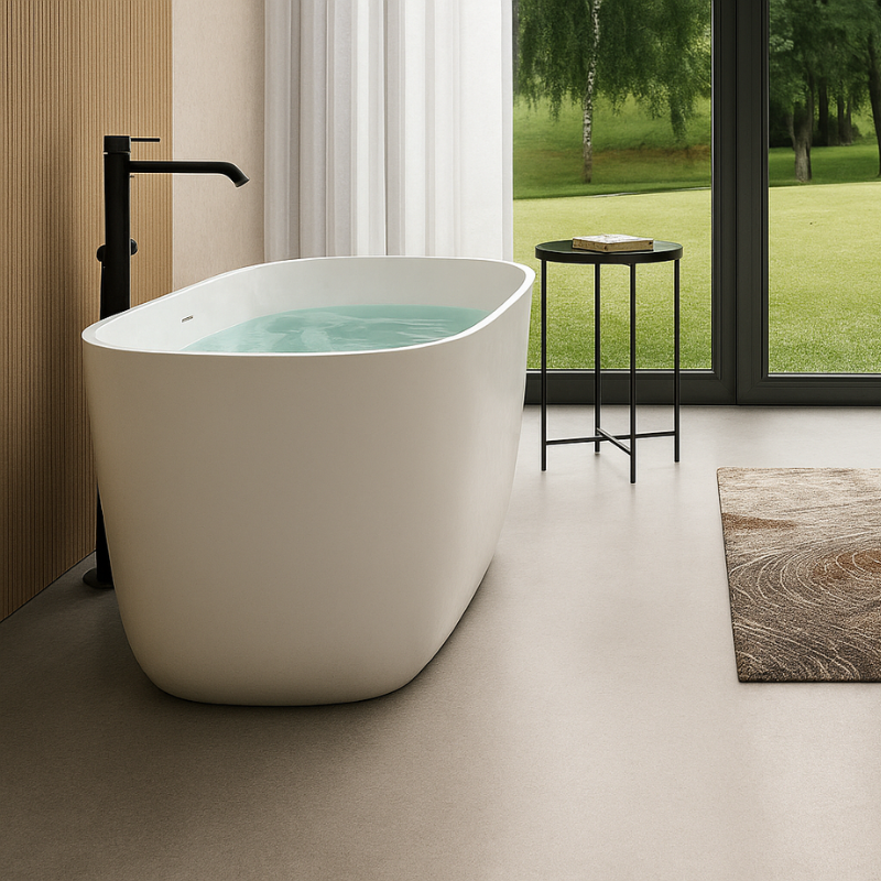 VASKA ROTONDA BICOLOR 1500x720 EB06572 WHITE 60kg