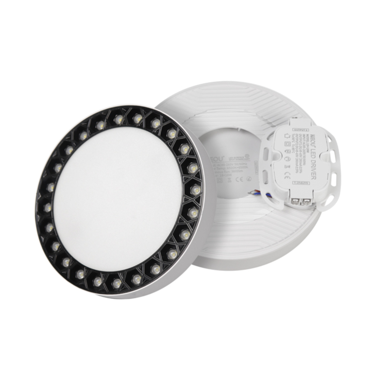 PLLAFONJERKA KEOU-MB042-24W 6000K+4000K BK