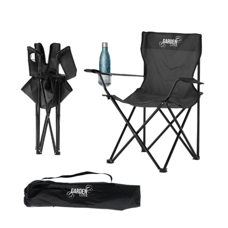 KARRIGE PIKNIKU BLACK 50X50X80CM LEZ5880