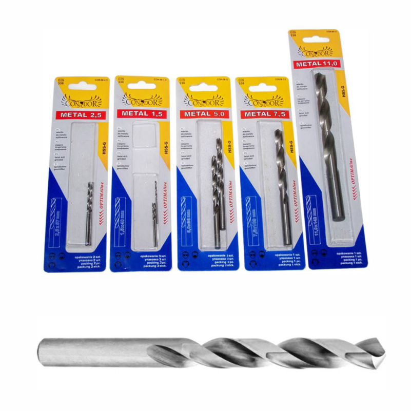 BURGI METALI 5.0MM 2COPE CON-M/05