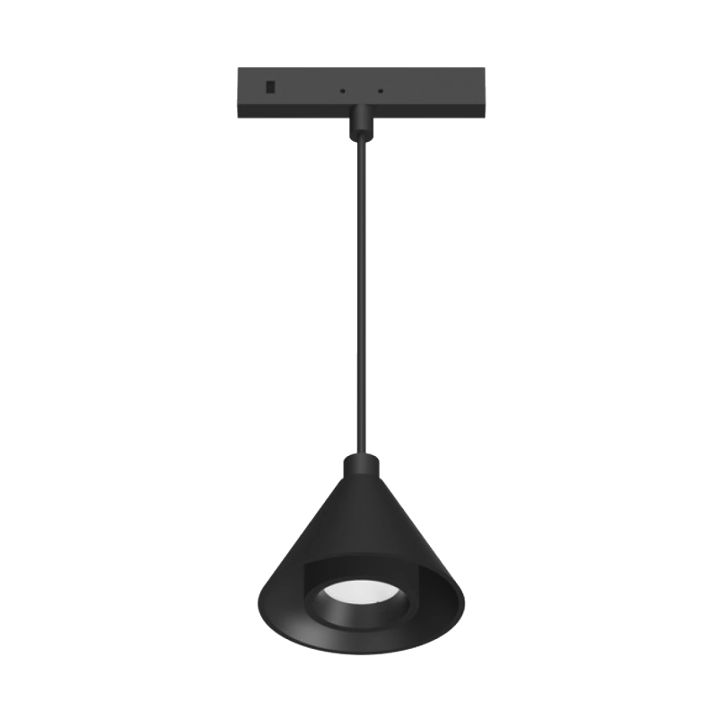 SPOT I LESHUAR LUMINAIRE PER MINI SHIN MAGNETIK BLACK KON TCOP230B 24V DC 2W 3000K 160LM AC8.26