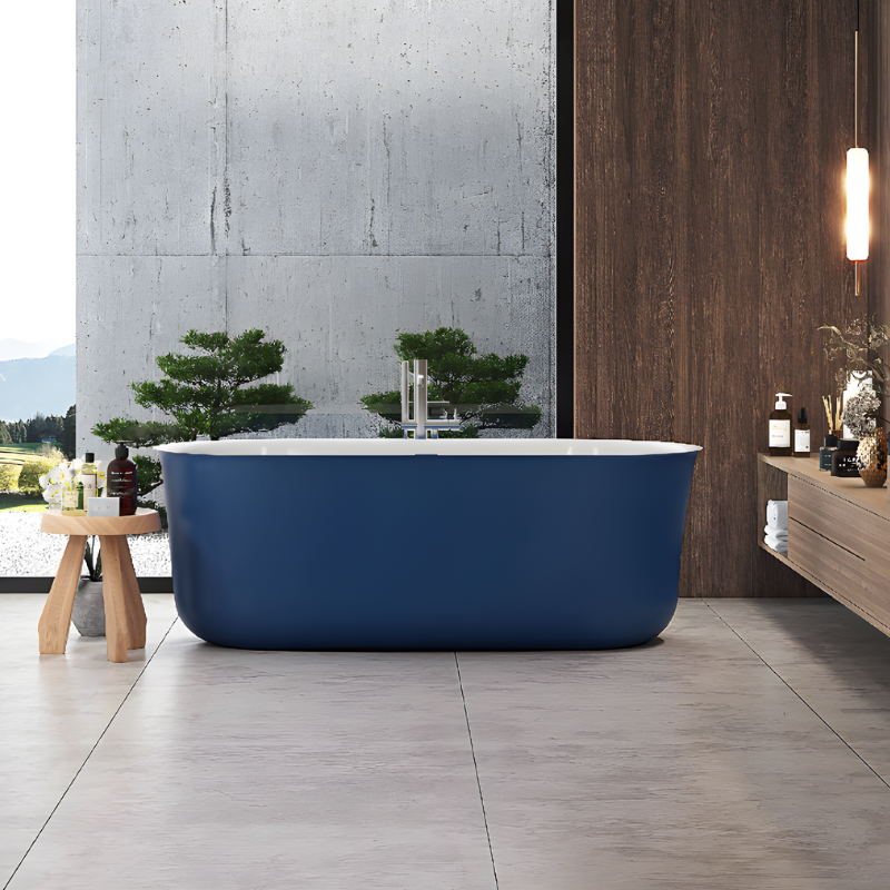 VASKE BAIA BLUE 1700*780*600mm 152778-BL 60kg