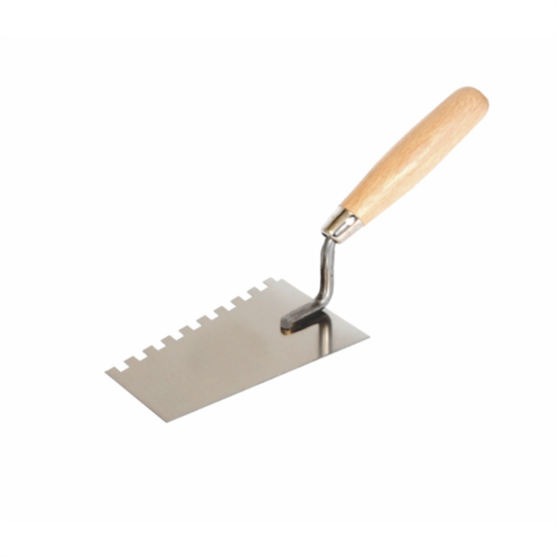 MISTRI QELIK INOX 160MM ME DHËMBË ANASH 6X6MM 0306