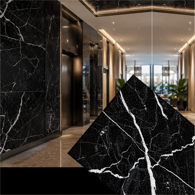 PANEL UV 1.22*2.80M*3MM BLACK MATT 8084-1