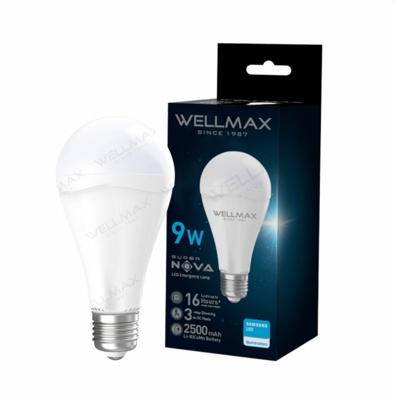 POQ EMERGJENT WELLMAX 9W