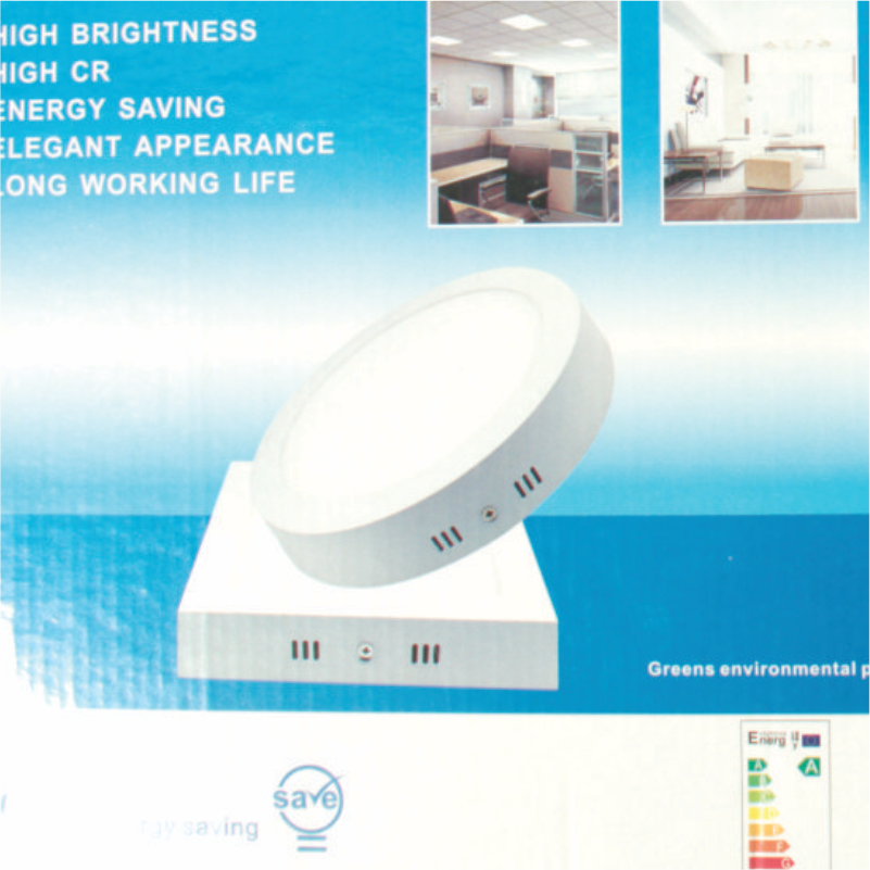 LED PANEL 24W RR. WHITE MR