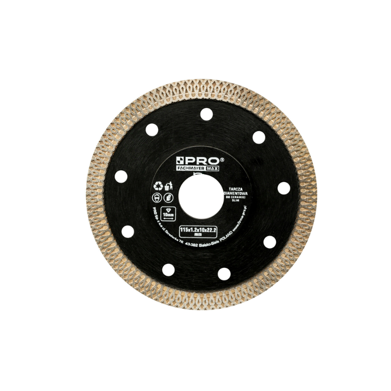 TEH PER PLLAKA 115X1.2X10X22.2 PRO 3-01-10-WT-120