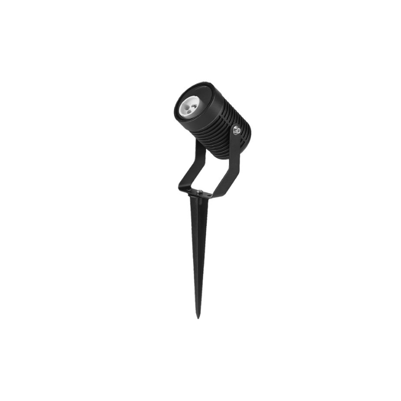 DRIT OBORRI GU10 GARDEN SPIKE ALUMINUM BLACK BODY IP65 24227