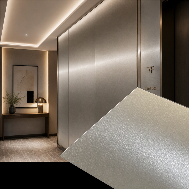 PANEL MURI BAMBOO 1.22*2.80M*7.5MM GREY OAK M1018