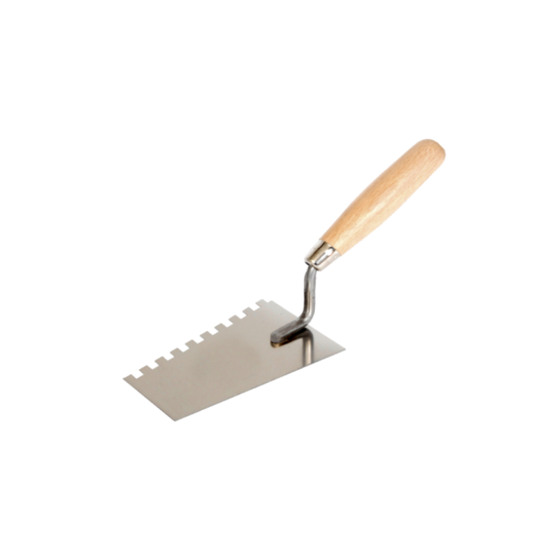 MISTRI QELIK INOX 160MM ME DHËMBË ANASH 8X8MM 0305