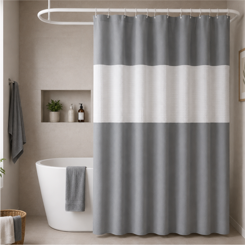 PERDE PER BANJO GREY 180*200 JS160047 G35-7