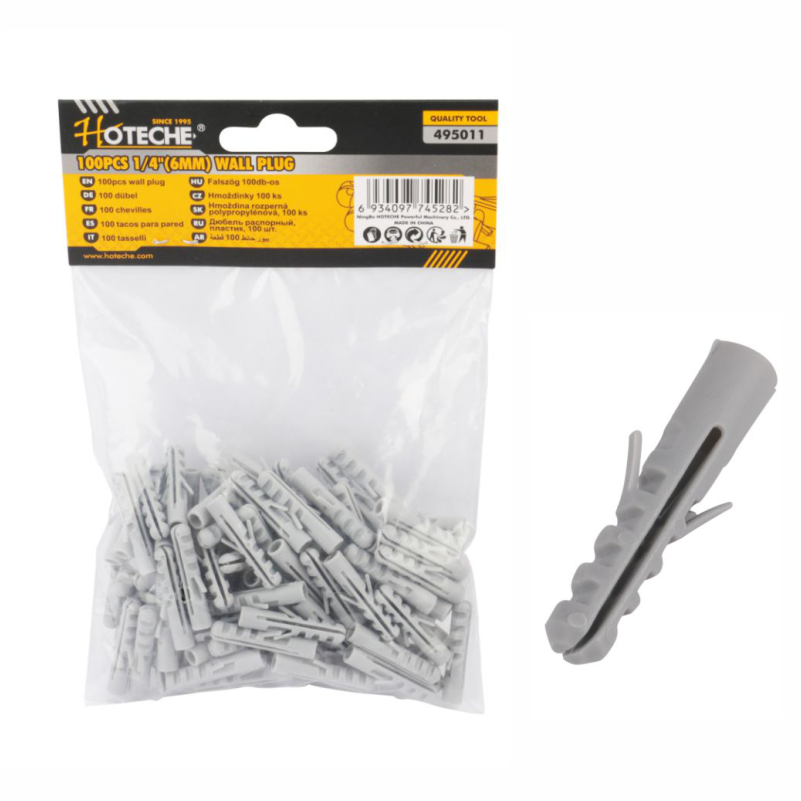 SET TIPLLA 6MM 100PCS HOTECHE 495011