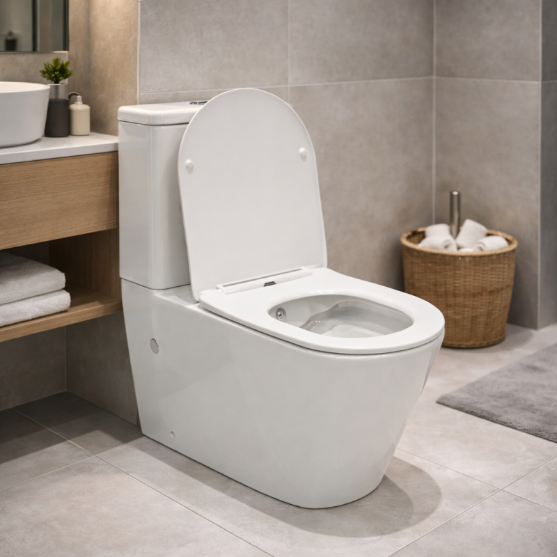 SHOLE TOKE TURA ME FONTAN + KAPAK WHITE TL-4010 RND