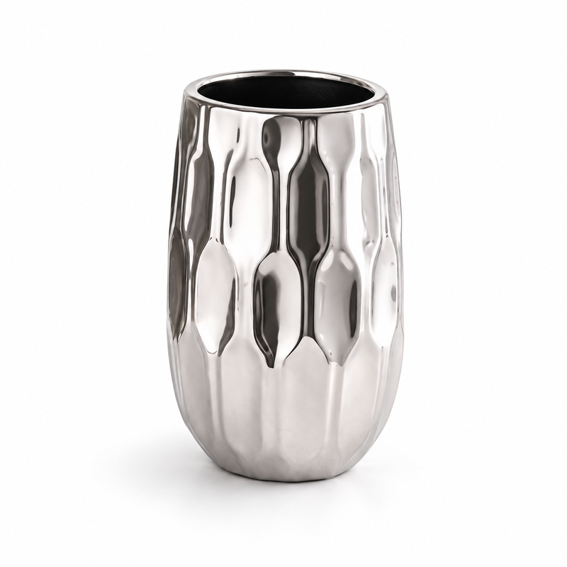 VAZO DEKORUESE G3-27 SILVER  8.5x19cm