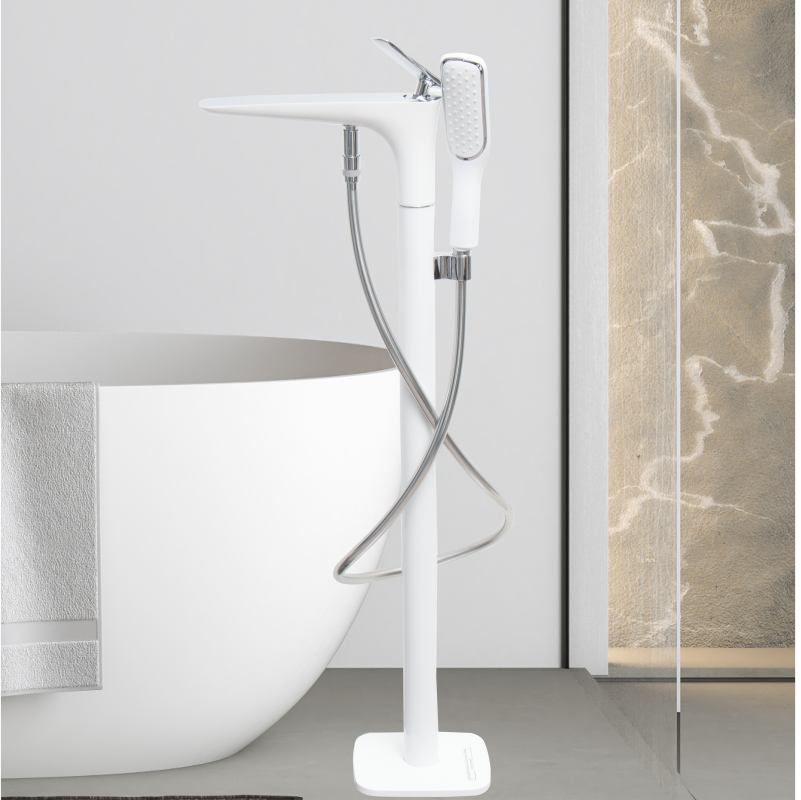 DUSH BATERI PER KADA GRACE - 61014-2 WHITE+ CHRO