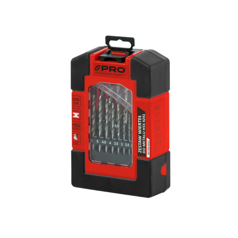 BURGIA METALI SET 1PPCS WZ-HSS-NO19 3-01-10-WZ-020