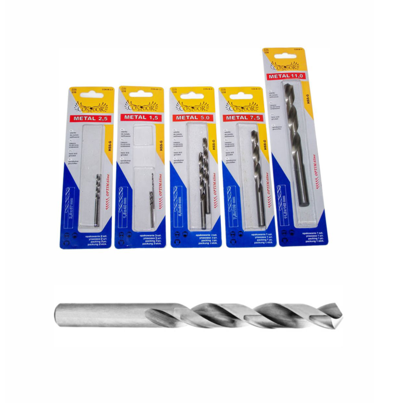 BURGI METALI 1.0MM 3COPE CON-M/01