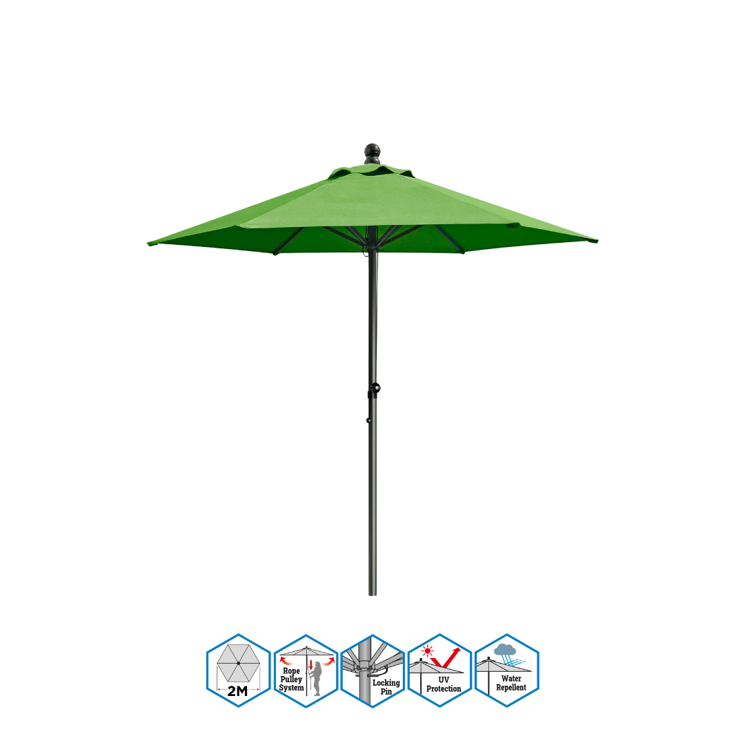 ÇADER KOPSHTI 2M U276-200-GRN NGJYRE E GJELBERT