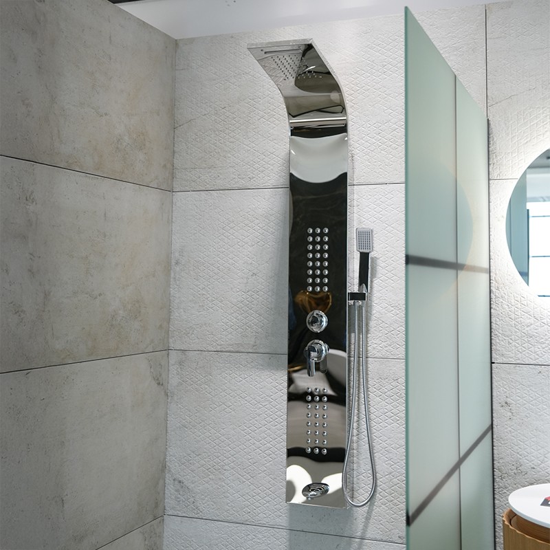 MASAZHER SK-8019 CHROME SQUARE SS304