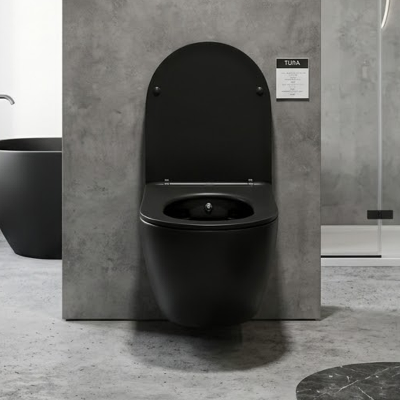 SHOLE TURA MONTIM MURI+ KAPAK PER SHOLE 15005 MATT BLACK