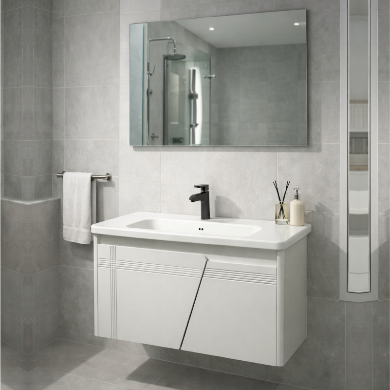 KOMODE CZ 03 60CM 3/1  WHITE