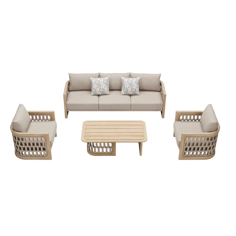 SET RIVA HI GOLD 3+1+1+TAVOLINA