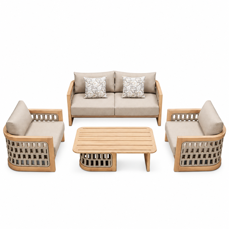 SET RIVA HI GOLD 2+1+1+TAVOLINA
