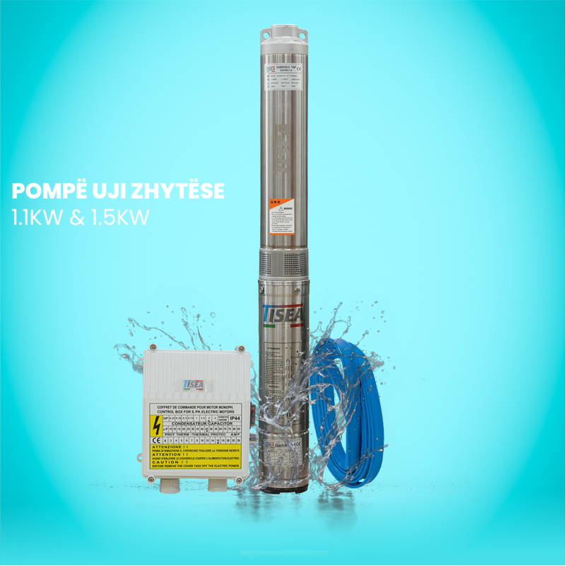 POMPE ZHYTESE UJI TISEA 1.5KW 4SRM4/18