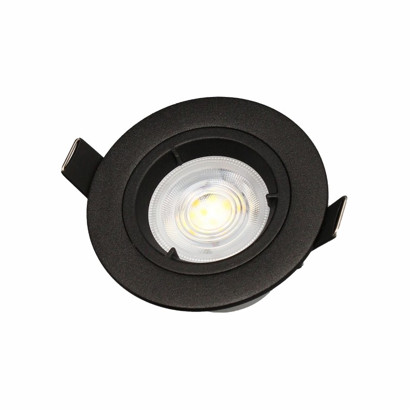 LED SPOT 5W BLACK F1618 3000K