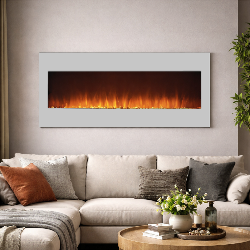 KAMINA MONTUES WM50-WH 127x14x51.3cm