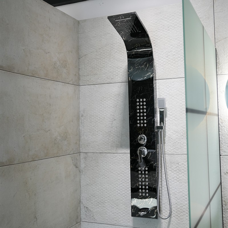 MASAZHER SK-8019 MARBLE BLACK SS304