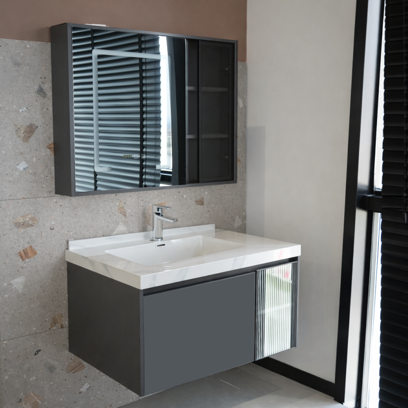 KOMODE NATURE 9002-100CM Grey  2/1