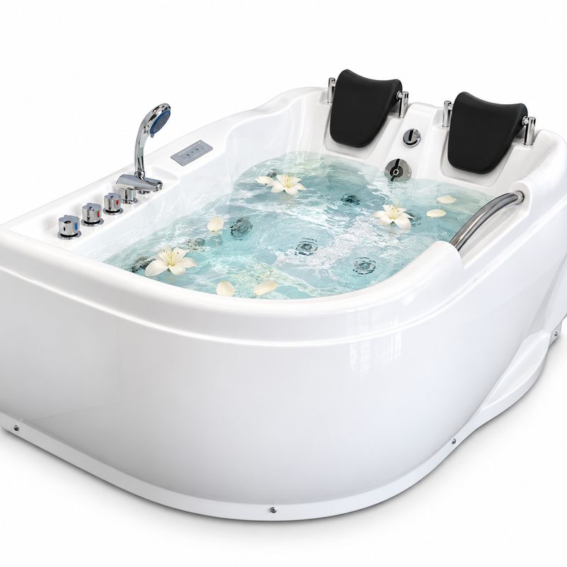 VASKE NATURE ME HIDROMASAZH ME DY MOTORA OLB-807 L (WITHAIRBUBBLE)
