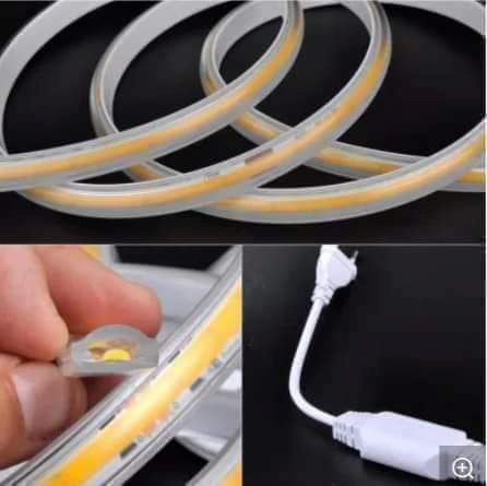 LED SHIRIT 220V COB-8MM-288LED 50CM/CUT 6000K