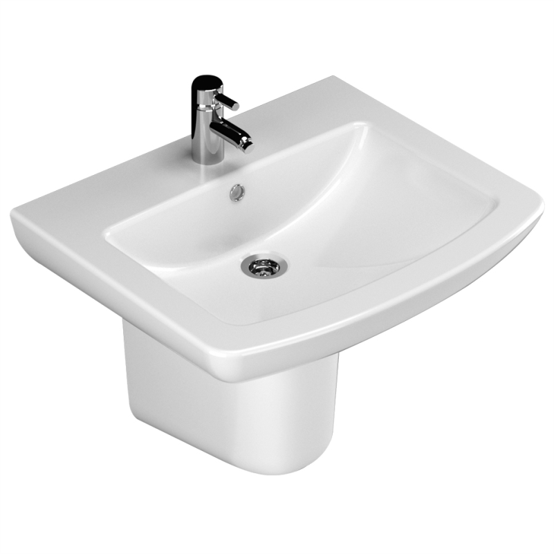 SHOLE TURAVIT LUNA MATT WHITE (E INTEGRUAR) LN 5610