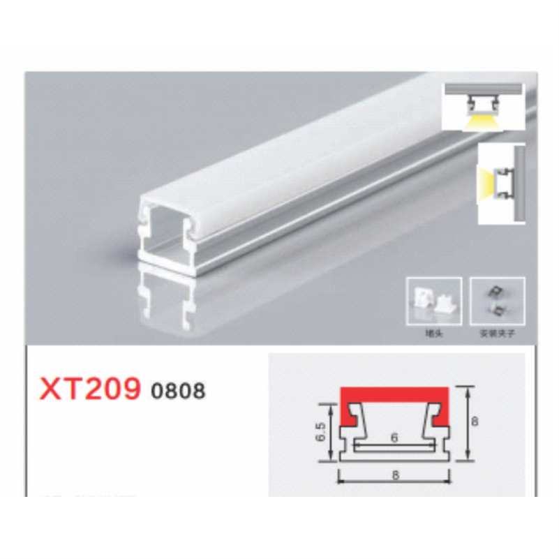 SHIN ALUMINI PER LED SHIRIT 3000X8X8 XT-209 777019
