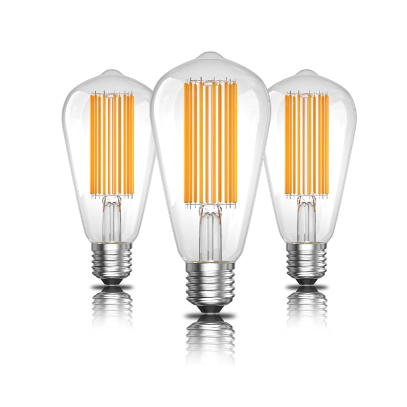 LED POQ VINTAGE ST64-12W 2700K