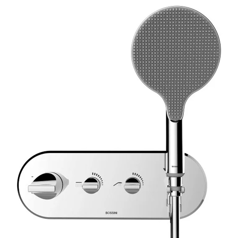 BATERI PER TUSH BOSSINI MONTIM MURI CHROME APICE Z00521000030005