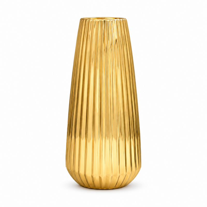 VAZO DEKORUESE G3-8 GOLD 3007  10.5x25cm