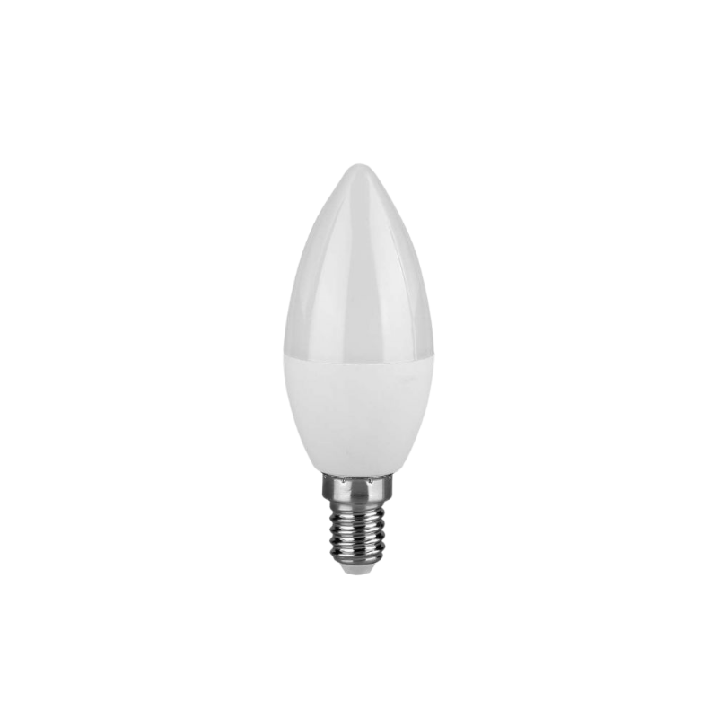 LED POQ V-TAC E14-4.5W C37 3000K 2142151
