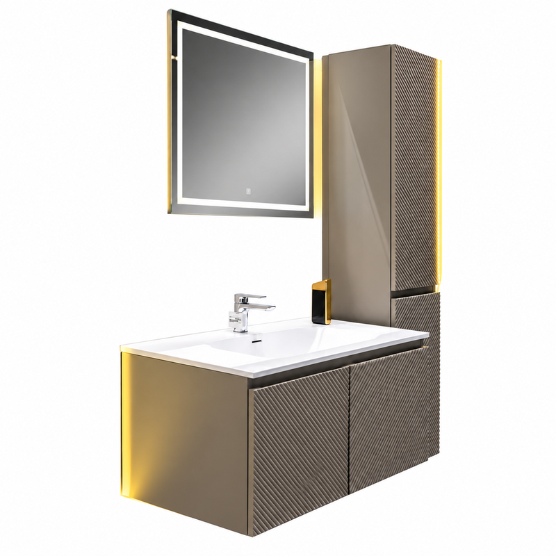 KOMODE MDG2403-100cm  2/1 pa pasqyre