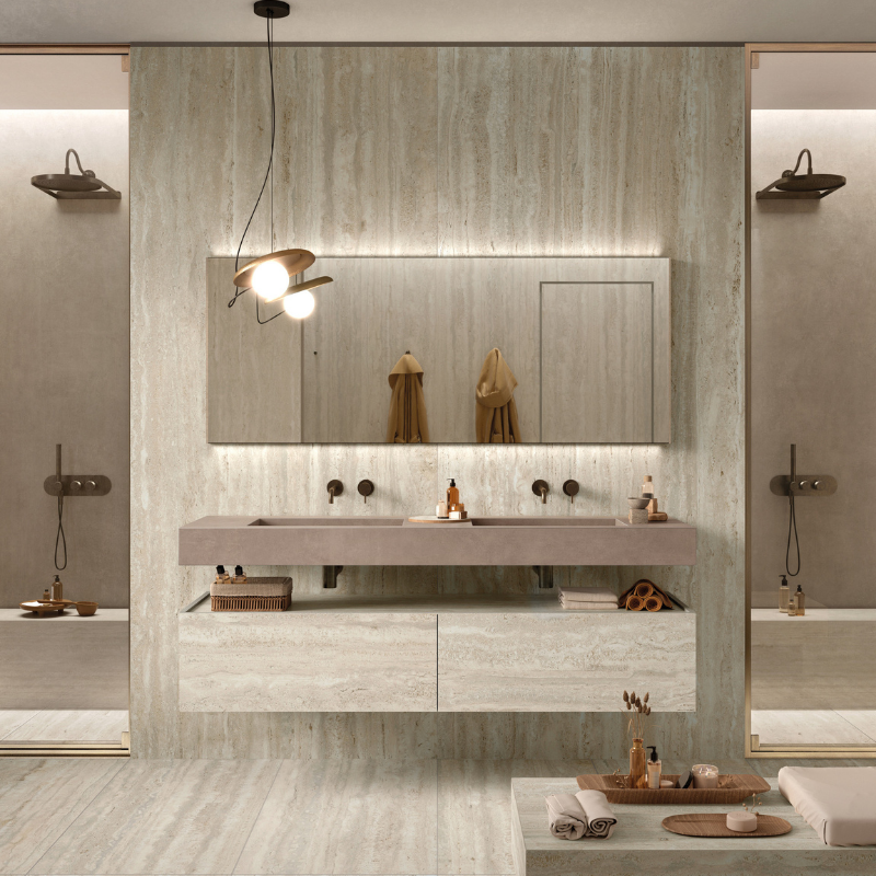 GRANIT ELYSIAN TRAVERTINO LIGHT EY 07 NAT SQ AWR3  60*120