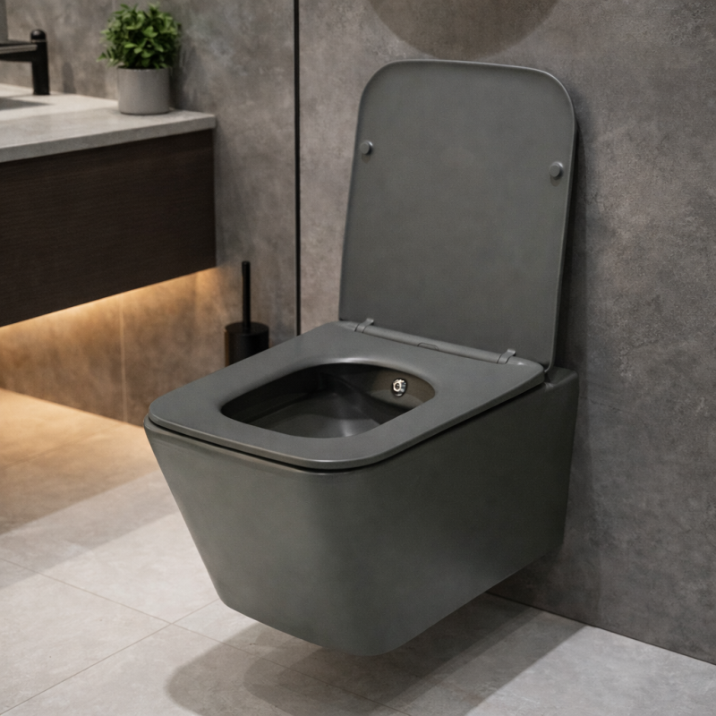 SHOLE TURA MONTIM MURI+ KAPAK PER SHOLE 15011 MATT DARK GREY