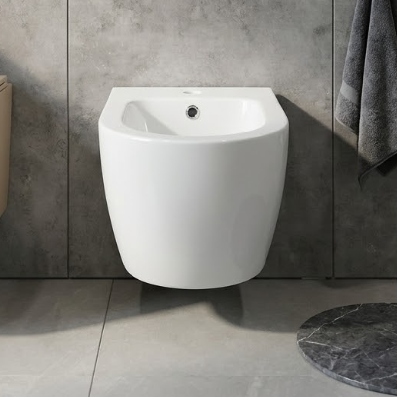 BIDE TURA MONTIM MURI BD01 GLOSSY WHITE RND