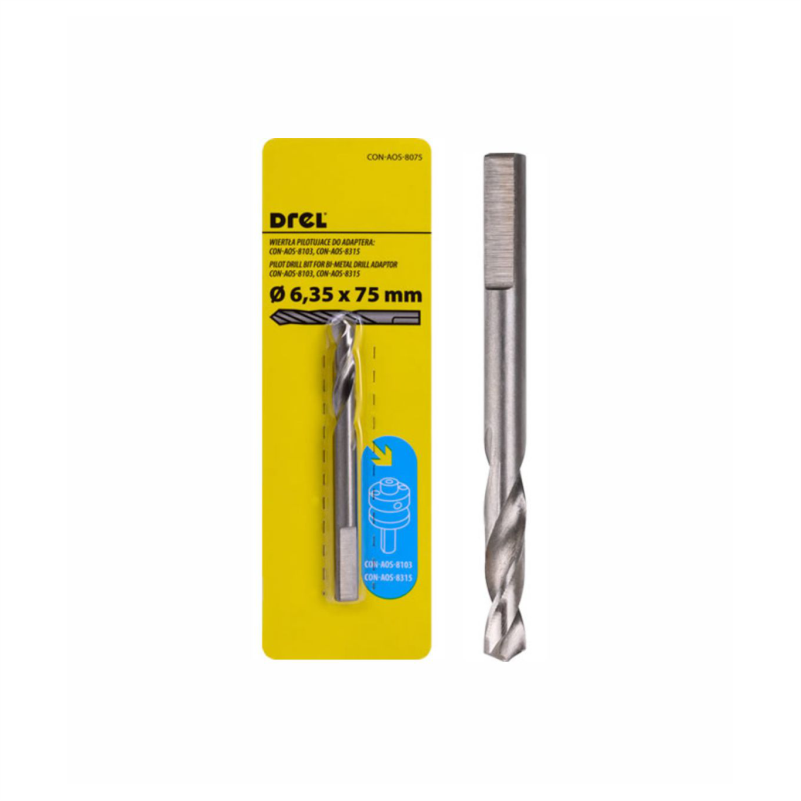 BURGI PILOT BIMETAL 75MM 1/4''  ME REDUKUES CON-AOS-8075