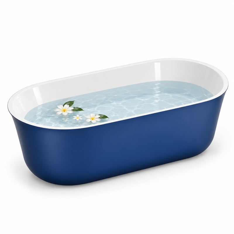 VASKE BAIA BLUE 1700*780*600mm 152778-BL 60kg