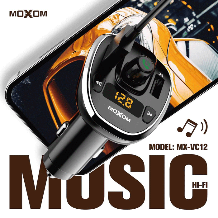 FM TRANSMITER & MBUSHES MX-VC12 MOXOM