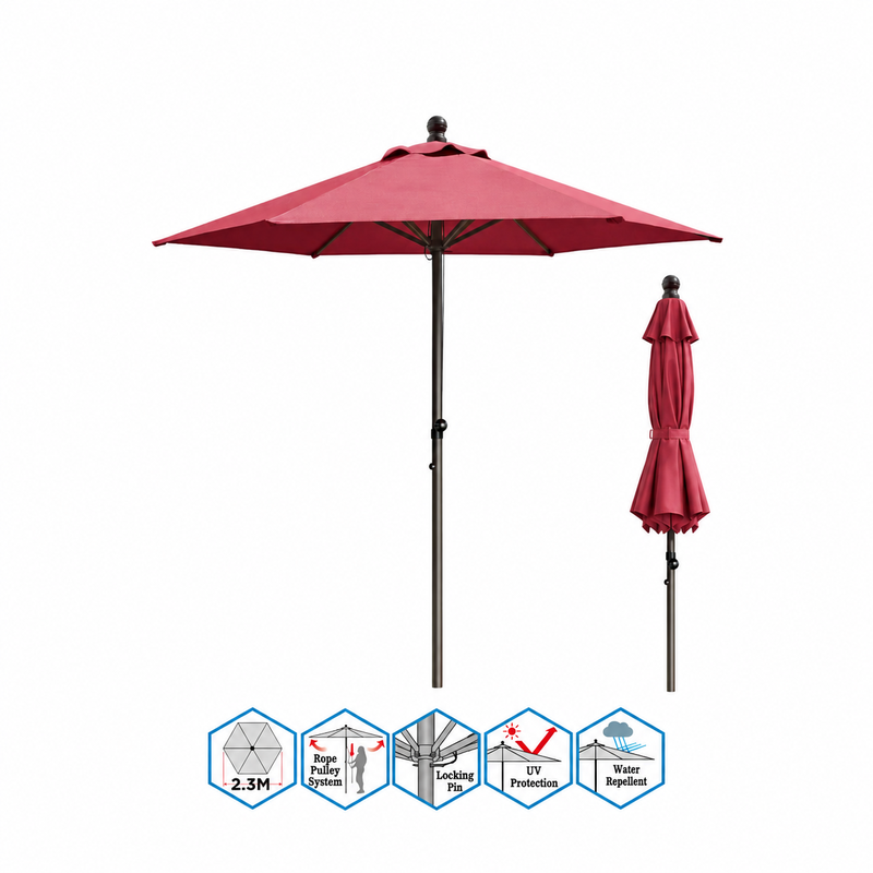 ÇADER KOPSHTI 2.3M U276-230-BGD NGJYRE VJOLLCE
