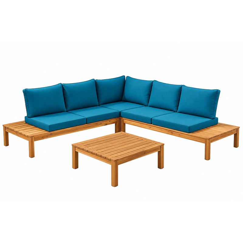 GARDEN SET ARLINGTON  DTB183044BN-DTT182064N CORNER SOFA + TABLE